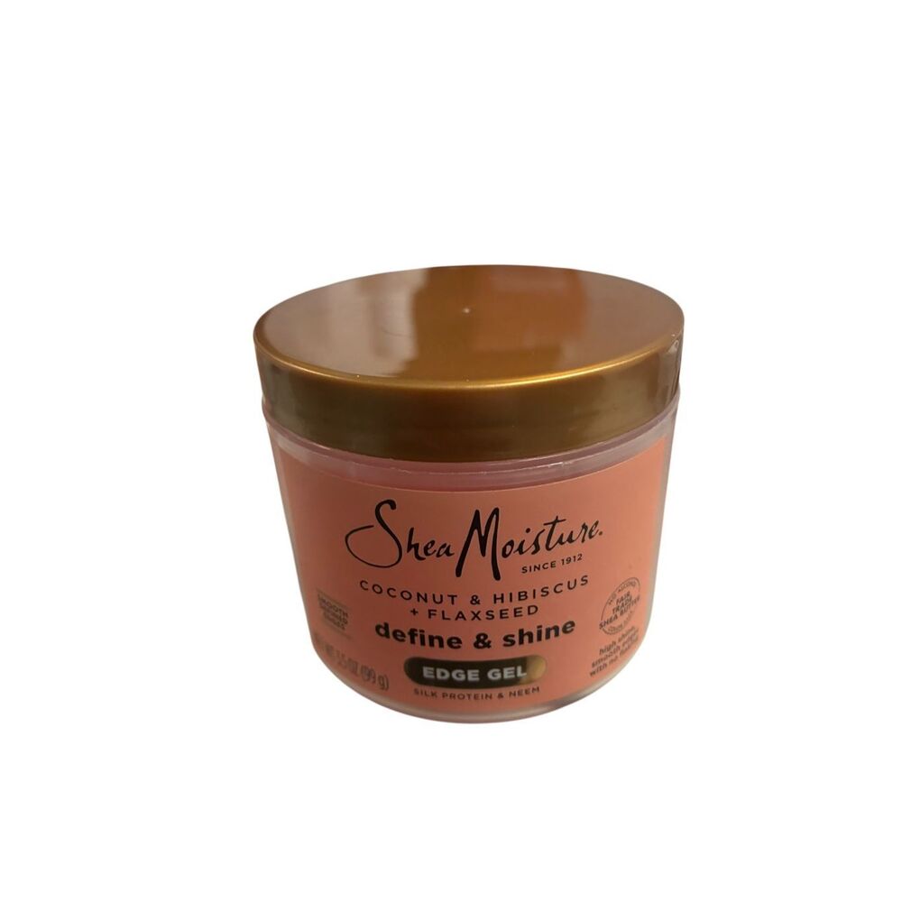 SheaMoisture‎ Coconut & Hibiscus Edge Gel Define & Shine 3.5oz NEW